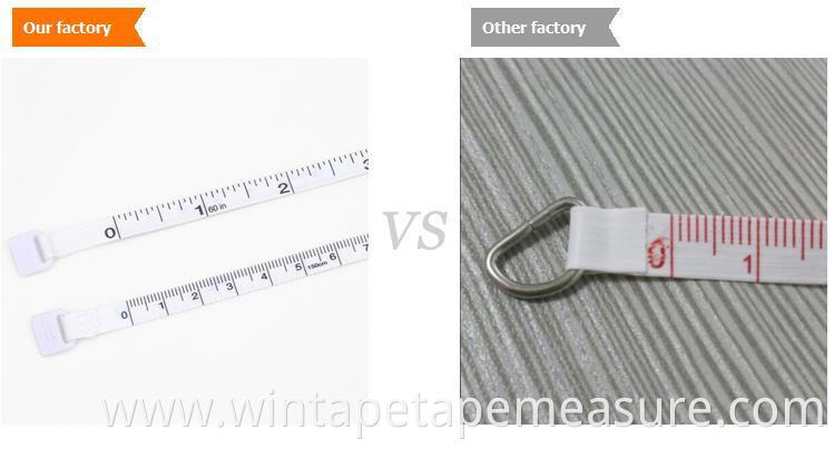 Tape retractable flexible ruler 1.5 meter small tape measure Cartoon tape ruler Custom logo event gifts